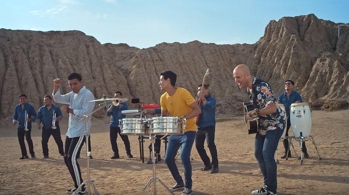 Gian Marco presenta nueva versión de 'El ritmo de mi corazón' junto al Grupo 5 (VIDEO)