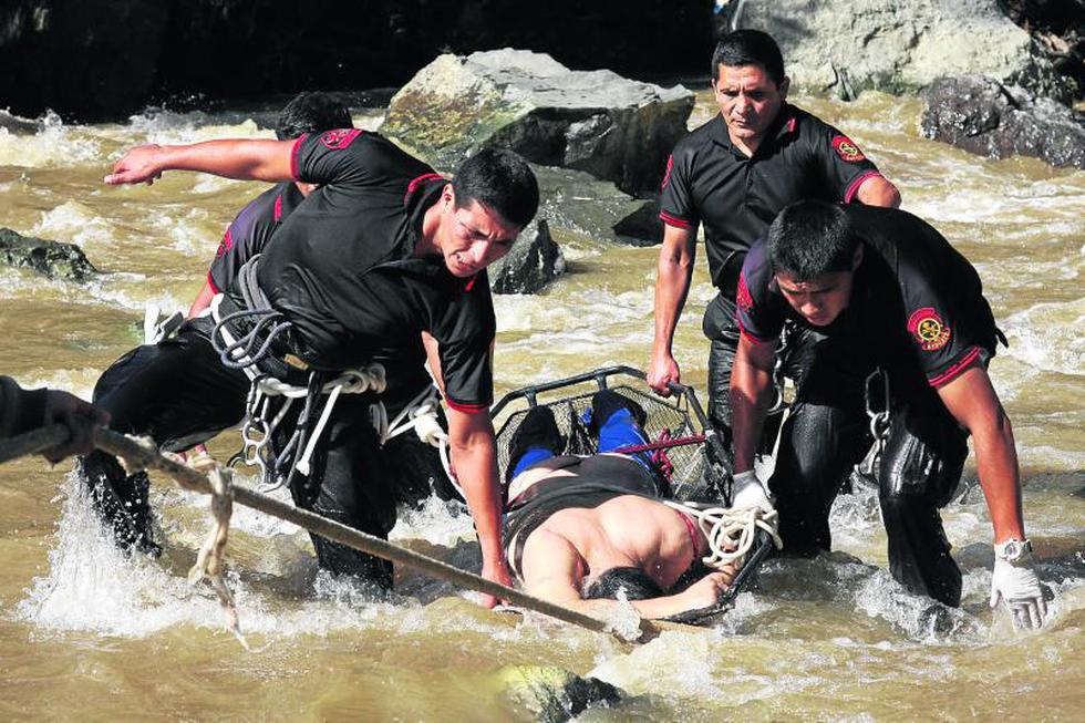 Rescatan cuerpo de víctima fallecida en accidente de Otzuco