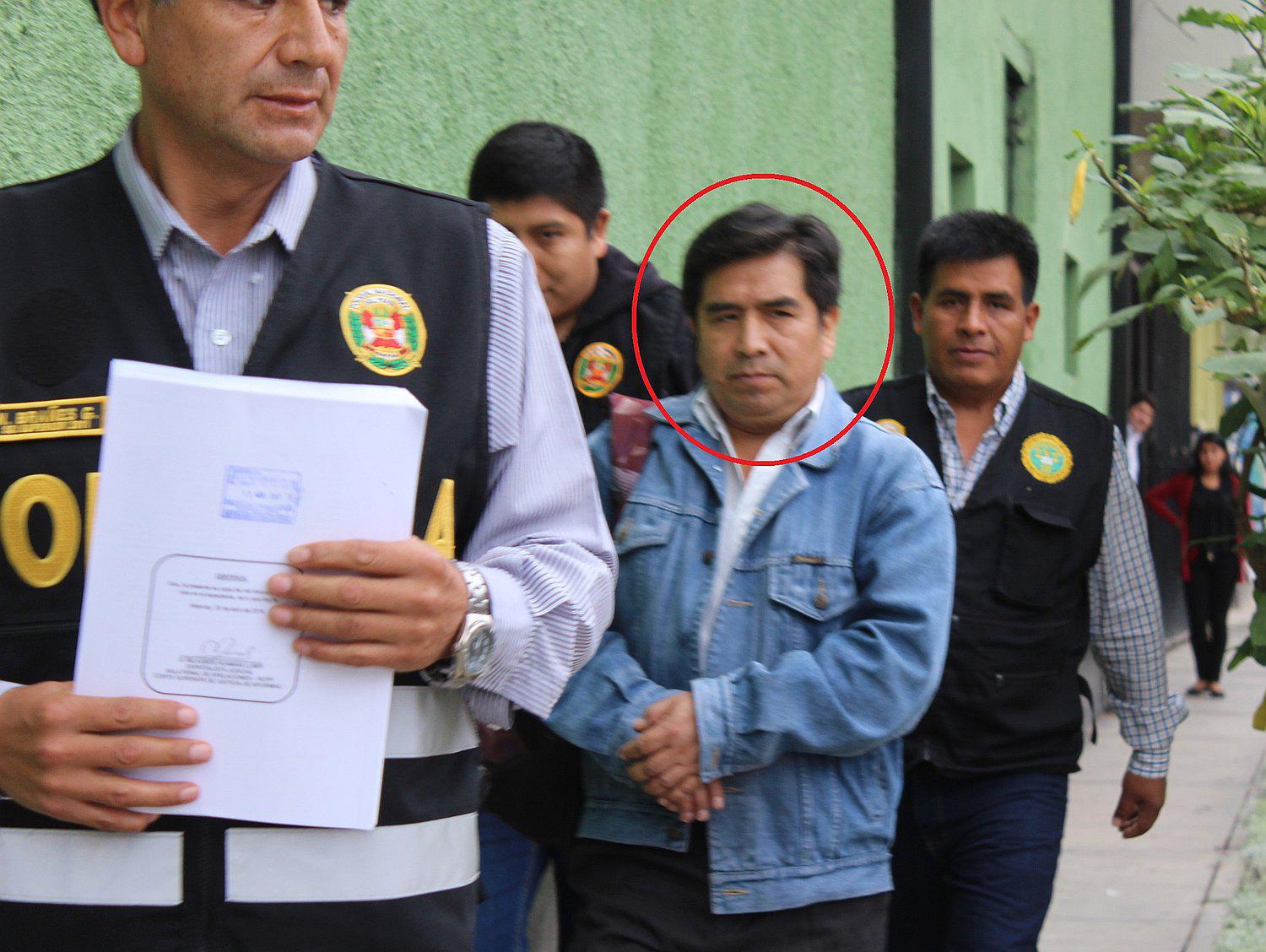 Exalcalde de San Pedro de Cachora fue internado en penal de Abancay