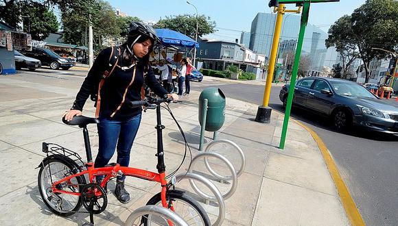 Miraflores instala estacionamientos gratuitos para 1,300 bicicletas [FOTOS]
