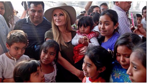 Paris Hilton llega a México para ayudar a damnificados de terremoto (FOTOS)
