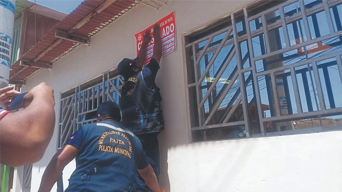 Clausuran bar “Las chinitas” de Paita 