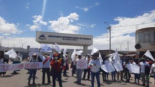 Juliaca: aeropuerto dejará de operar pese a protestas