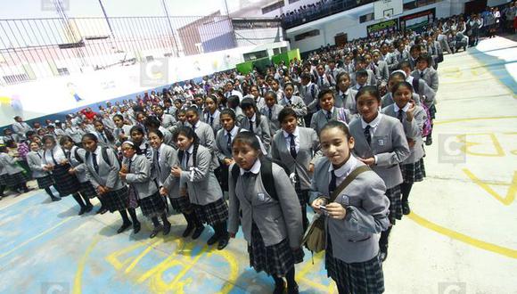 Arequipa: 50 mil escolares terminan el año académico esta semana en 547 colegios