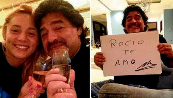 Maradona presentó a su nueva conquista