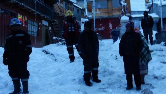 Puno: Entierran vivo y en la nieve a presunto ladrón en La Rinconada