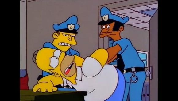 Policía utilizó un truco de Los Simpsons para detener a 21 prófugos
