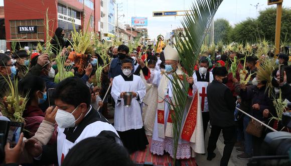Domingo de Ramos en Huancayo         Fotos: Municipalidad Provincial de Huancayo