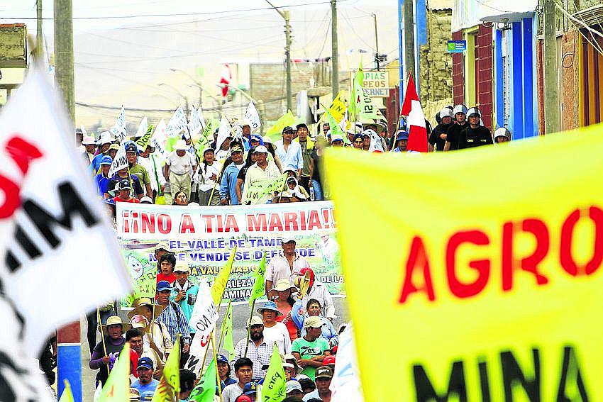 Falta diálogo para que se inicie Tía María