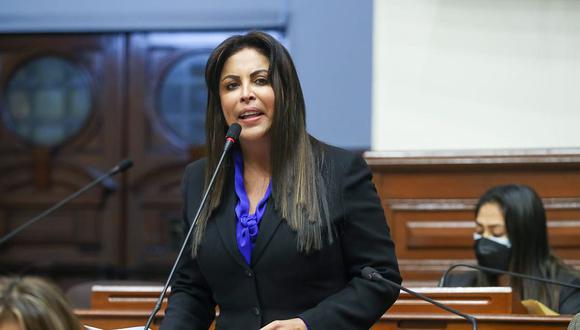 La parlamentaria Patricia Chirinos integra la bancada de Avanza País. (Foto: Congreso)