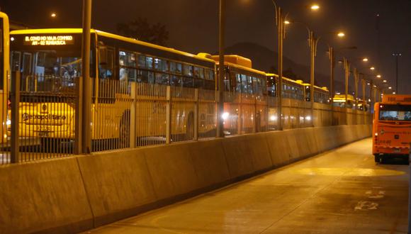 Nuevo servicio 'Lechucero' del Metropolitano operará a partir del viernes 22 de julio. (Foto: GEC)