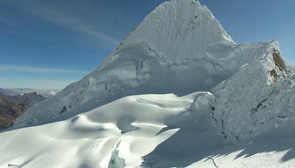 Áncash: Vea las espectaculares imágenes del nevado Alpamayo (VÍDEO)