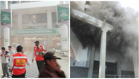 Jockey Plaza: usuarios reportan amago de incendio en centro comercial (VIDEO y FOTOS)