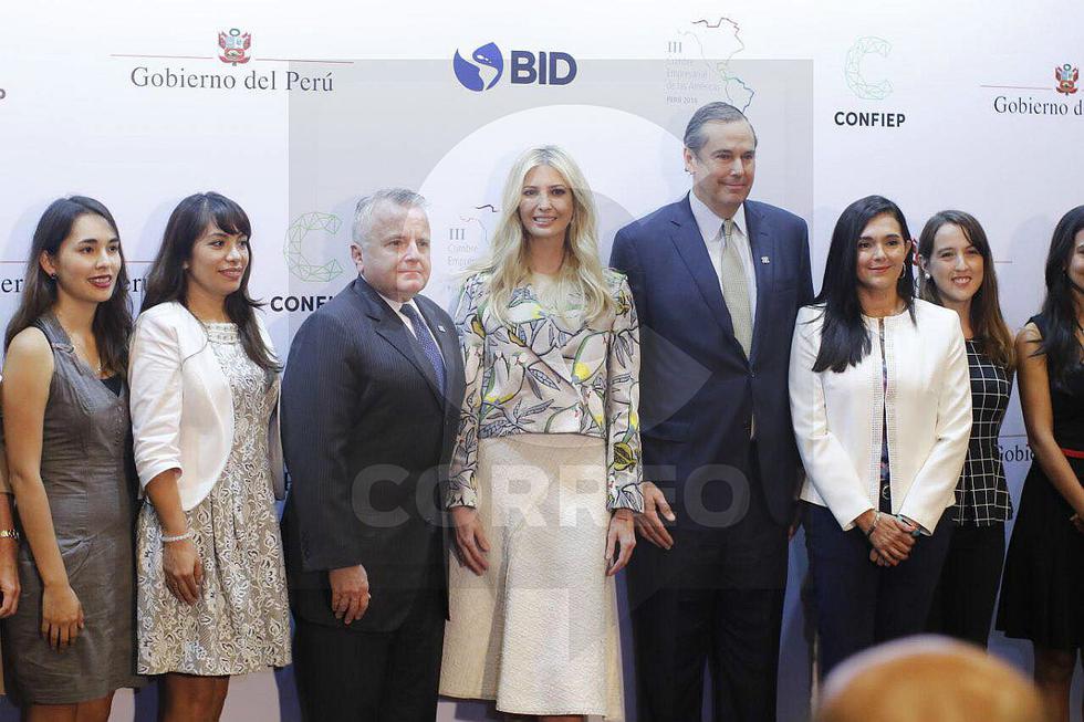 Imágenes de Ivanka Trump en Lima (Galería de fotos)