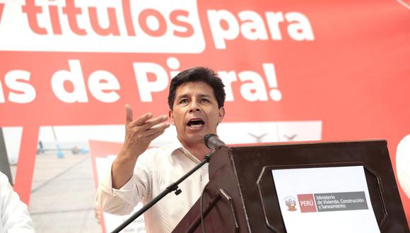 Presidente Pedro Castillo ofreció disculpas tras expresiones de esta semana a manifestantes de carga pesada que se encuentran en paro indefinido. (Foto: Presidencia)