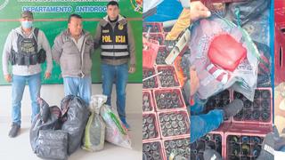 Hombre cae con 71 kilos de droga en Lambayeque
