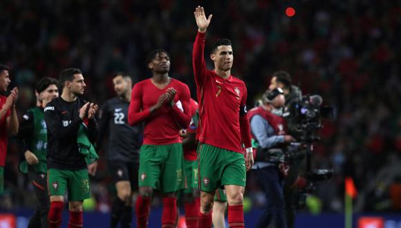 Portugal vs. Macedonia del Norte se miden en la repesca europea de las Eliminatorias Qatar 2022. (Foto: EFE)