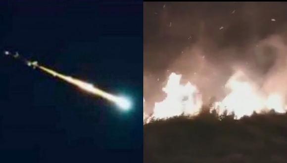 Meteorito caído en Venezuela provocó incendios (VIDEOS)