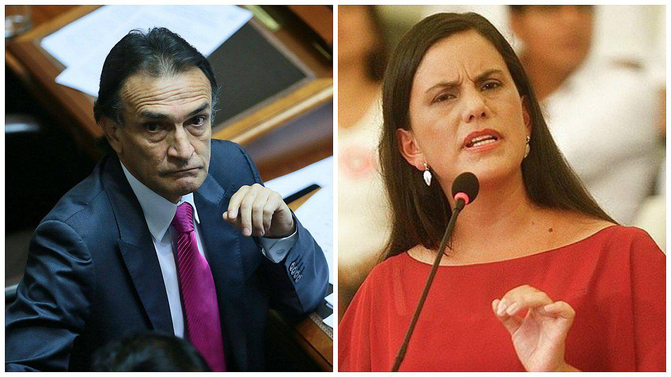 Héctor Becerril es criticado por difundir esta foto trucada contra Verónika Mendoza