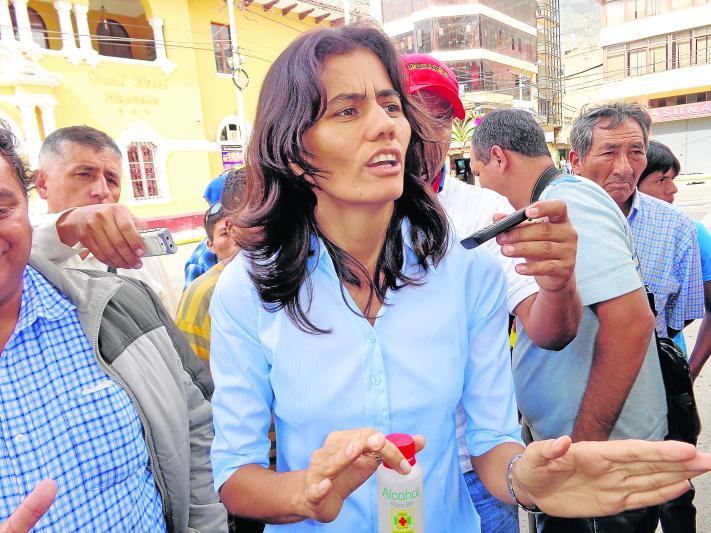 Deysi Heidinger:"investigación contra Luis Picón va lenta"