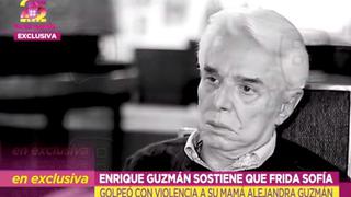 Enrique Guzmán: “Para mí, Frida Sofía terminó de vivir” (VIDEO)