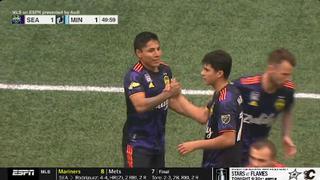 Raúl Ruidíaz anotó un gol para Seattle Sounders en la MLS y sigue en racha (VIDEO)