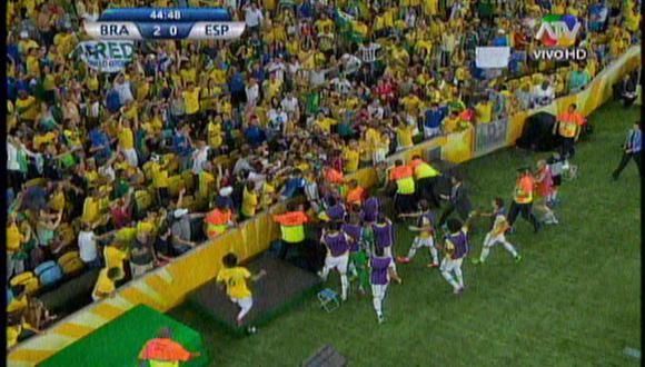 Brasil golea a España 3-0 y es tricampeón de la Copa Confederaciones