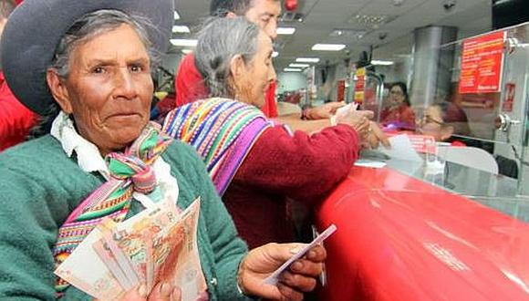 Adultos mayores cobrarán hoy pensión 65 en 10 ciudades del Perú