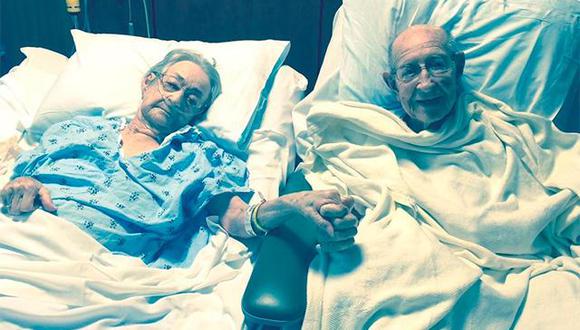 Facebook: Este gesto de pareja de ancianos en hospital te hará creer en el amor
