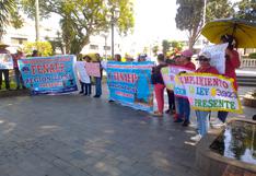 Tacna: Auxiliares en pie de lucha por incumplimiento de incremento salarial