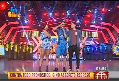 ​Esto es guerra: Gino Assereto regresó al programa como capitán de 'Las Cobras'