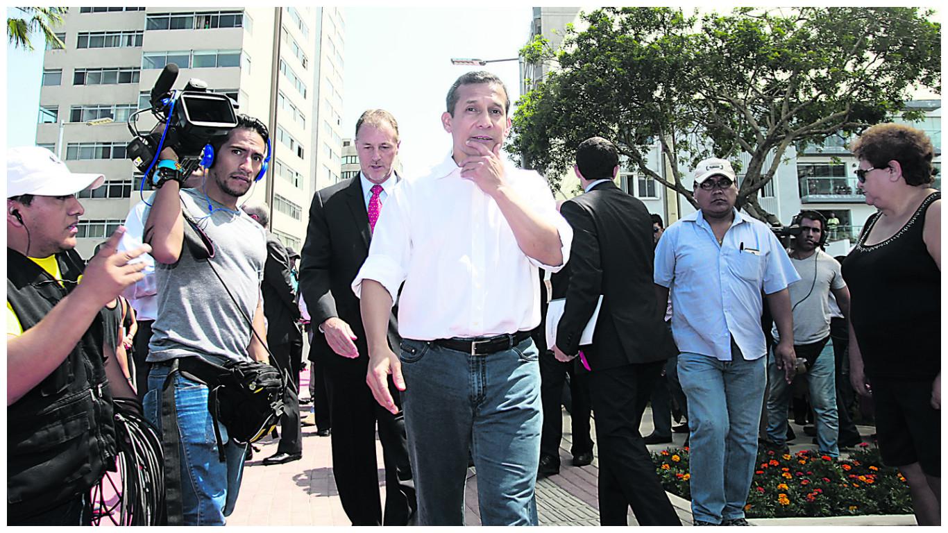 Ollanta Humala evita responder si recibirá a la Comisión “Lava Jato”