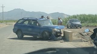 Áncash: Chofer muere tras chocar contra el muro de un puente en Samanco