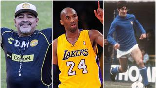 Maradona, Kobe Bryant y las figuras deportivas que nos dejaron este 2020