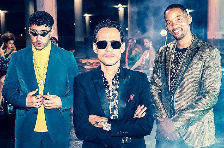 Mira el detrás de cámaras de "Está rico", tema que reúne a Marc Anthony, Bad Bunny y Will Smith (VIDEO)