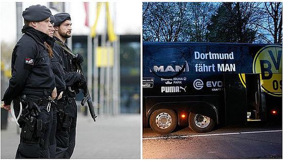​Alemania detiene a presunto autor del ataque contra bus del Borussia Dortmund