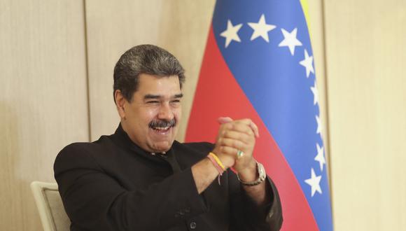 El presidente de Venezuela, Nicolás Maduro. (Foto de la Presidencia de Venezuela / AFP)