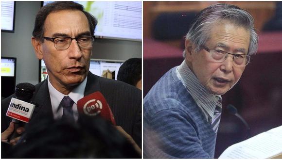 Alberto Fujimori: Martín Vizcarra señaló que también apoyará decisión de PPK sobre indulto 