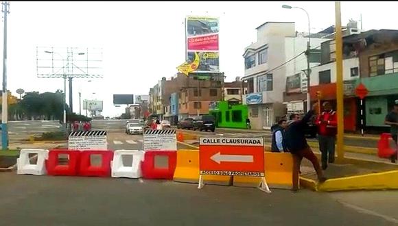 C​allao: Empezó el desvío del tránsito vehicular por trabajos de Línea 2 del Metro de Lima