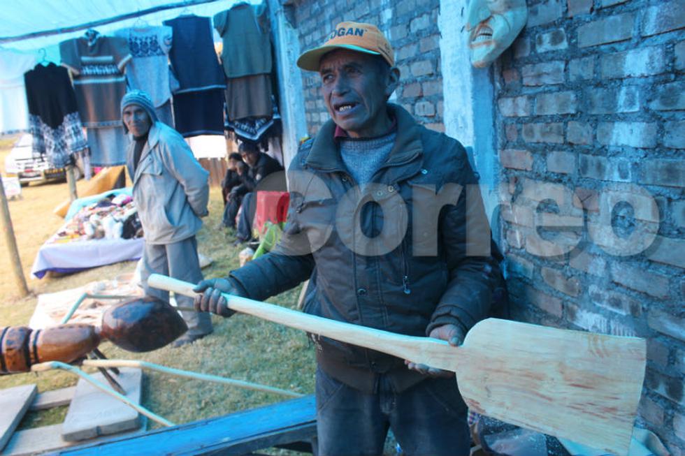 Artesanos jaujinos presentan el cucharón más grande del mundo (FOTOS)