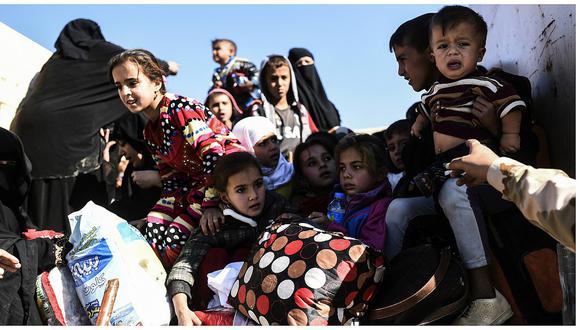 Unicef asegura que hay 9.700 niños desplazados por la batalla de Mosul
