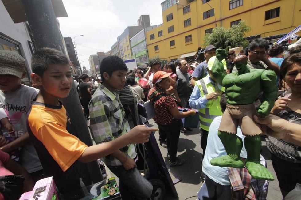 Caos en Lima por compras de última hora