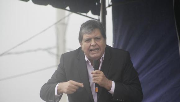 Alan García criticó al Gobierno por GSP y paquete para reactivar economía