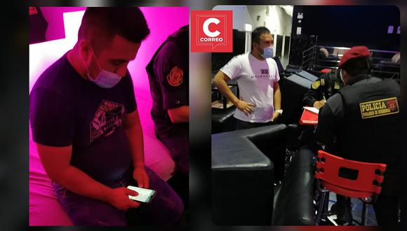 Chiclayo: Policías tratan de escapar por el techo al ser sorprendidos con féminas en Night Club
