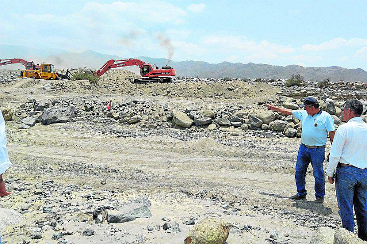 Finalizan trabajos en la quebrada Cansas, pero faltan en los ríos Ica y Matagente
