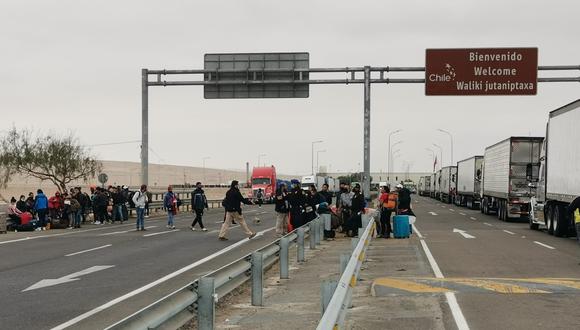 Policía retuvo a venezolanos que ingresaron al país por la pampa para tratar de burlar el control migratorio