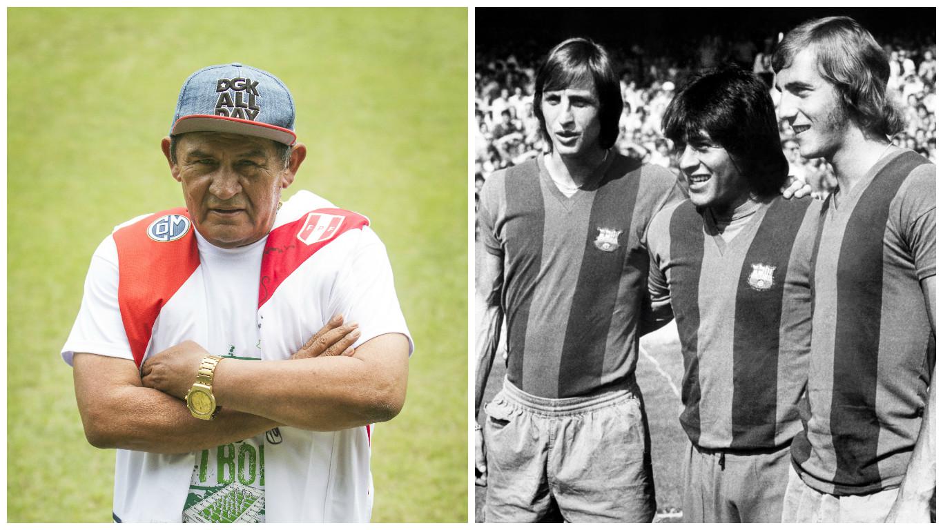 Hugo Sotil sobre muerte de Johan Cruyff: "Estoy conmovido por la muerte de mi compadre"