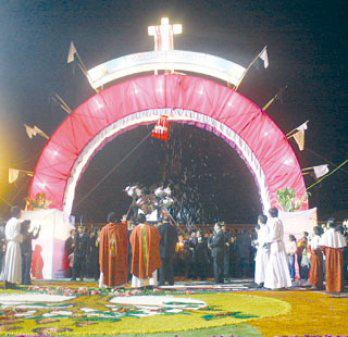 El Santo Sepulcro y la Virgen Dolorosa recorrieron calles de Calca