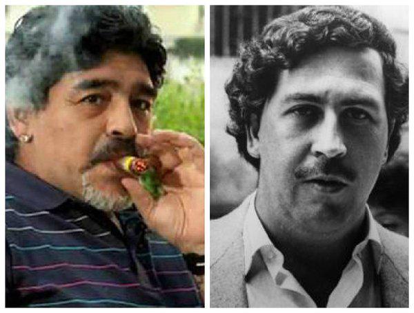 Diego Maradona revela su vinculo con el narcotraficante colombiano Pablo Escobar