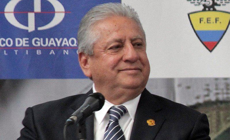 ​Disponen traslado a prisión de expresidente de Federación Fútbol de Ecuador